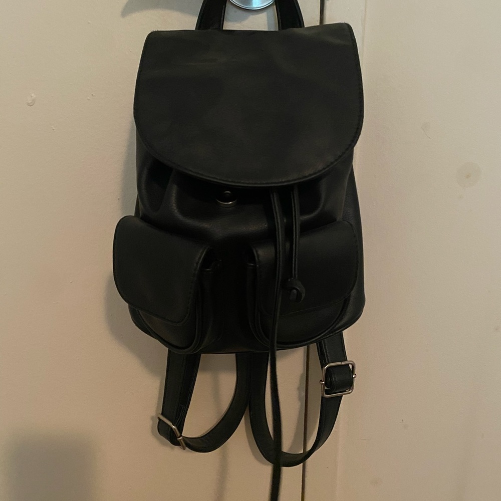 Small black backpack/purse